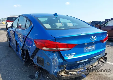 2017 Hyundai Elantra Se z USA, uszkodzony, nr VIN 5NPD84LF0HH156068